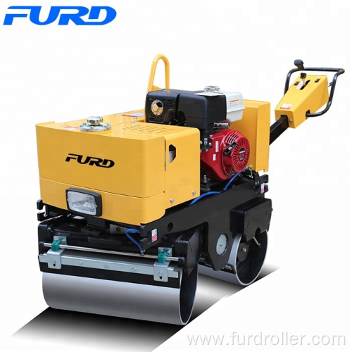 800kg Manual Honda Engine Light Tandem Vibrating Roller FYL-800